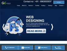 Tablet Screenshot of gitinfosys.com